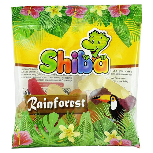 پاستیل گرمسیری(کلاغ)90گرم شیبابا
