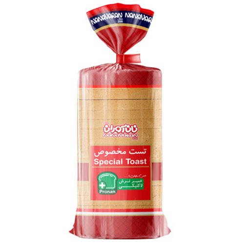 نان تست سفید مخصوص نان ده نان آوران