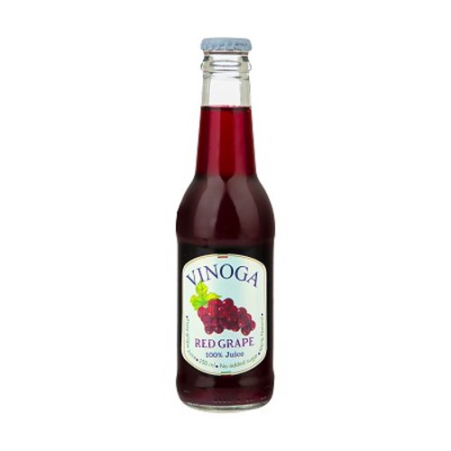 آب انگور قرمز گازدار100% خالص وینوگا سن ایچ